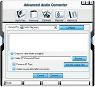 Advanced Audio Converter screenshot